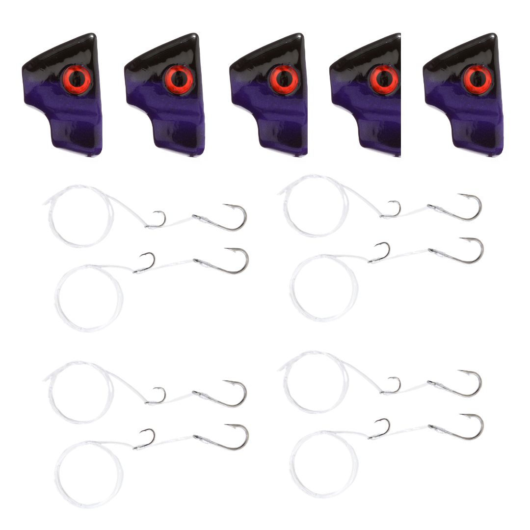 Combo Pack with Lures & Rigging (100 lb Rigging)